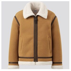 Kids' Uniqlo x JW Anderson Boa Fleece Mouton Jacket